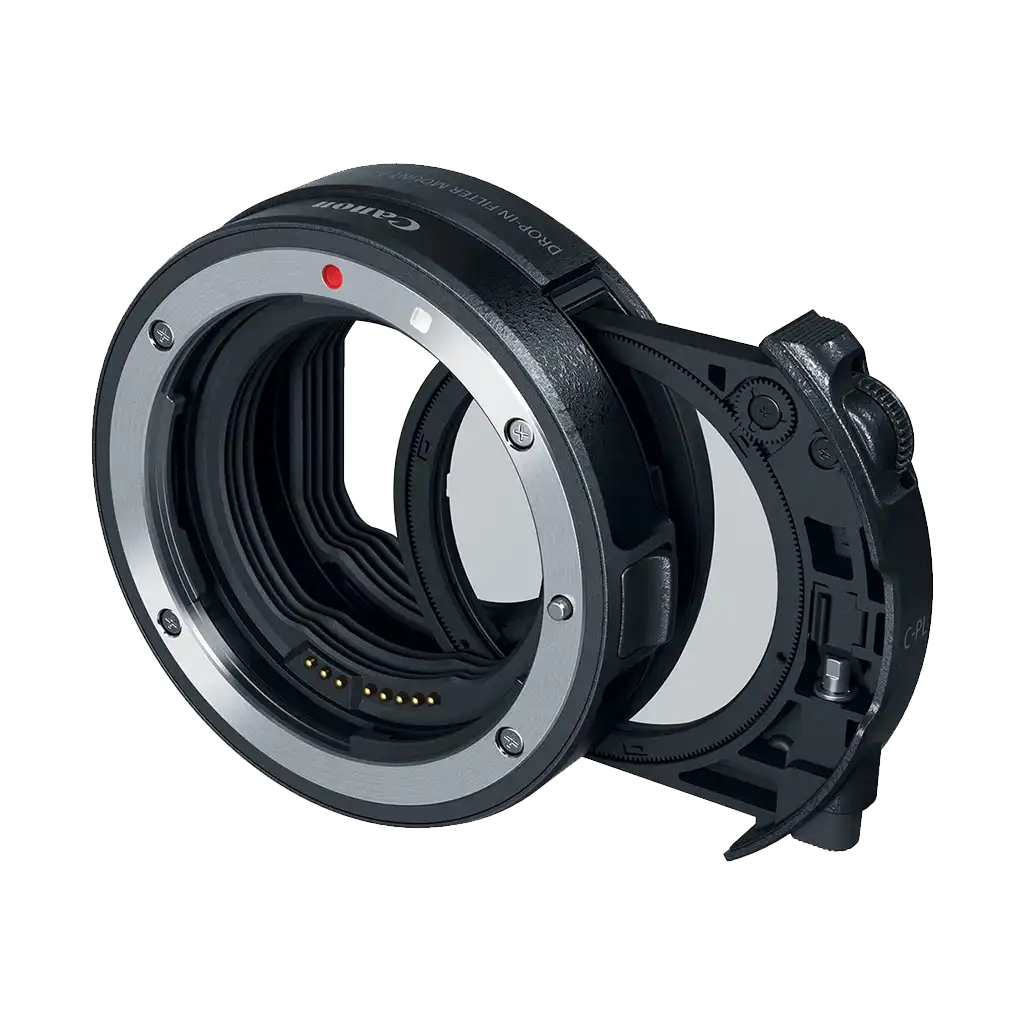 Canon Drop-In Filter Mount Adapter EF-EOS R with Circular Polarizer Filter  - Orms Direct - South Africa