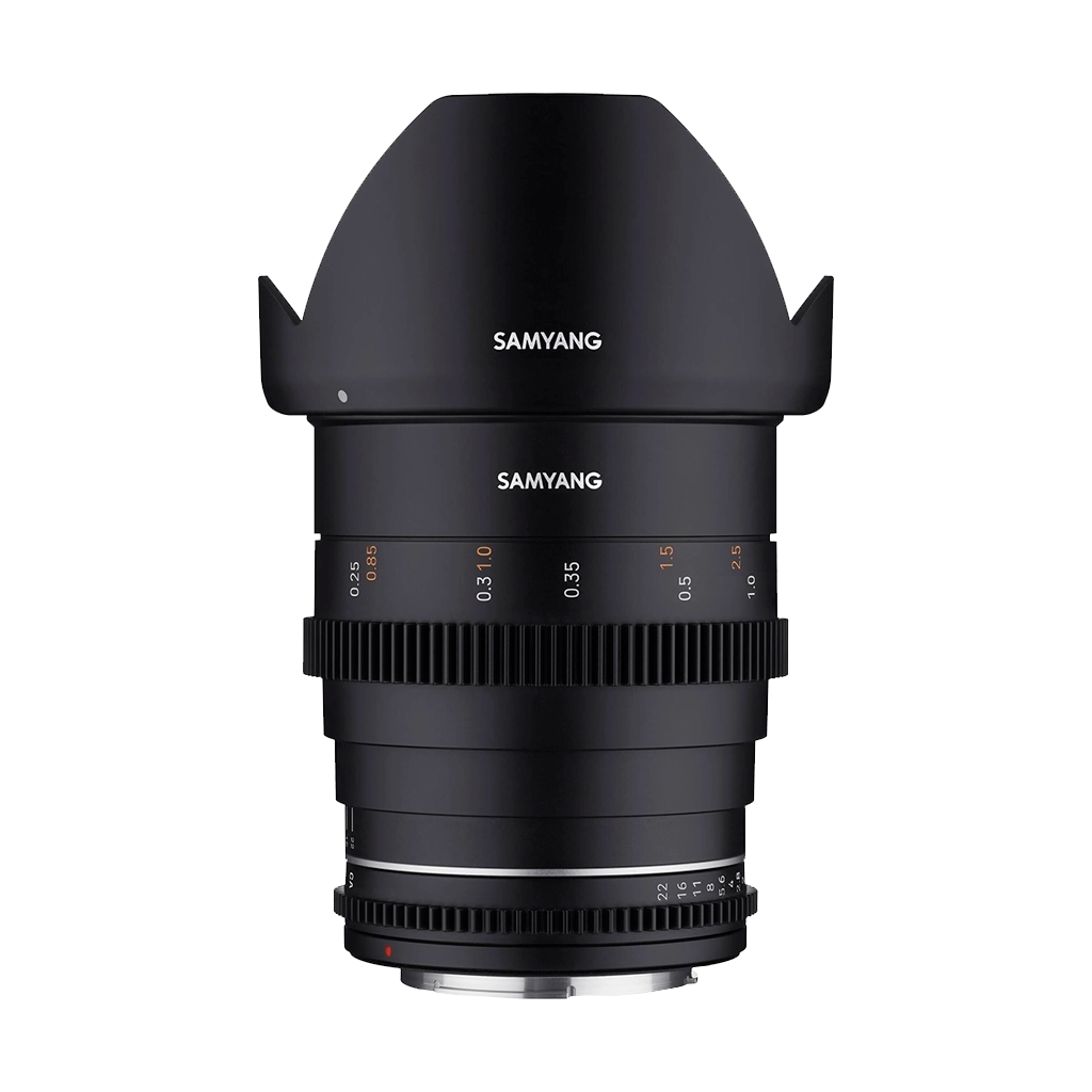 Samyang 24mm T1.5 VDSLR MK2 Cine Lens for Canon EF Mount - Orms