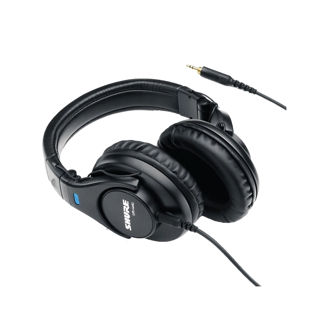 Shure closed back discount headphones