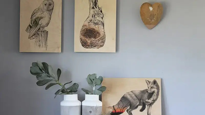 DIY Gift Ideas: Prints on Wood