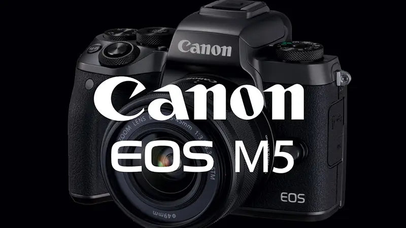 New Canon EOS M5 Mirrorless Camera | Interview with Roger Machin