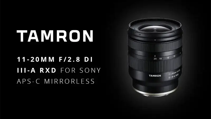 The Tamron 11-20mm F/2.8 Di III-A RXD Lens Is A World-First In Its Category