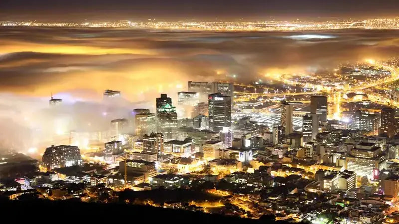 The Viral Photo Of Fog In Cape Town