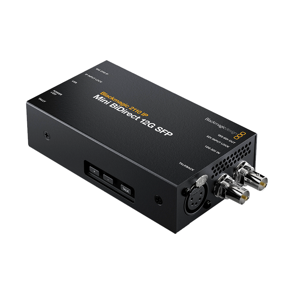 Blackmagic Design 2110 IP Mini BiDirect 12G SFP Converter