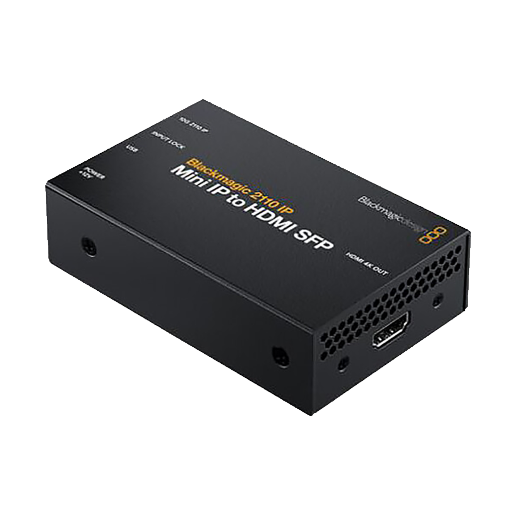 Blackmagic Design 2110 IP Mini IP to HDMI SFP Converter