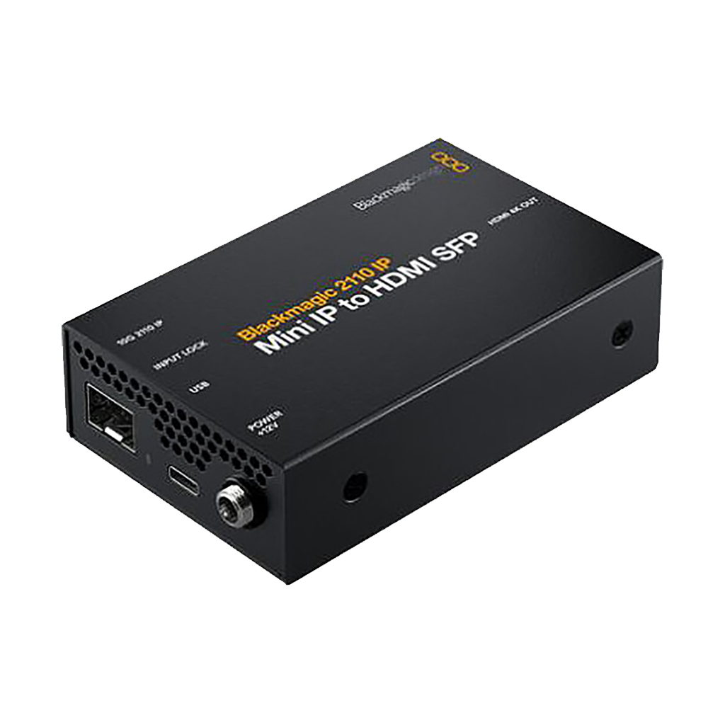 Blackmagic Design 2110 IP Mini IP to HDMI SFP Converter