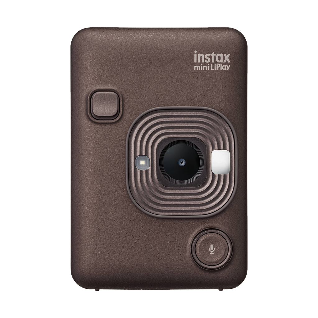 Fujifilm Instax Mini LiPlay Hybrid Instant Camera (Deep Bronze)