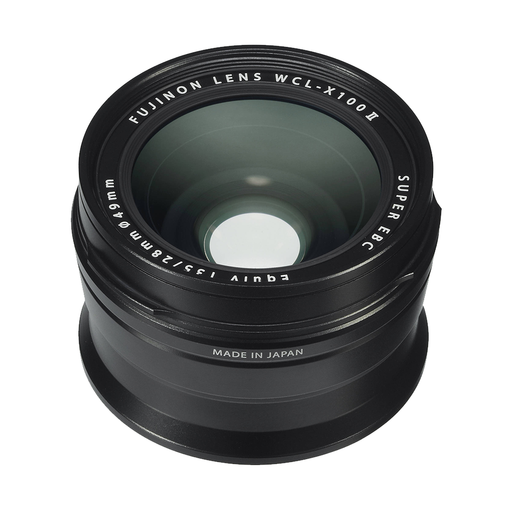 Fujifilm WCL-X100 II Wide Conversion Lens (Black)