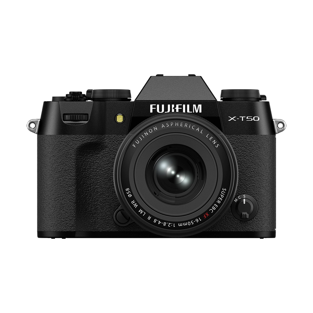 Fujifilm X-T50 Mirrorless Camera with 16-50mm Lens (Black)