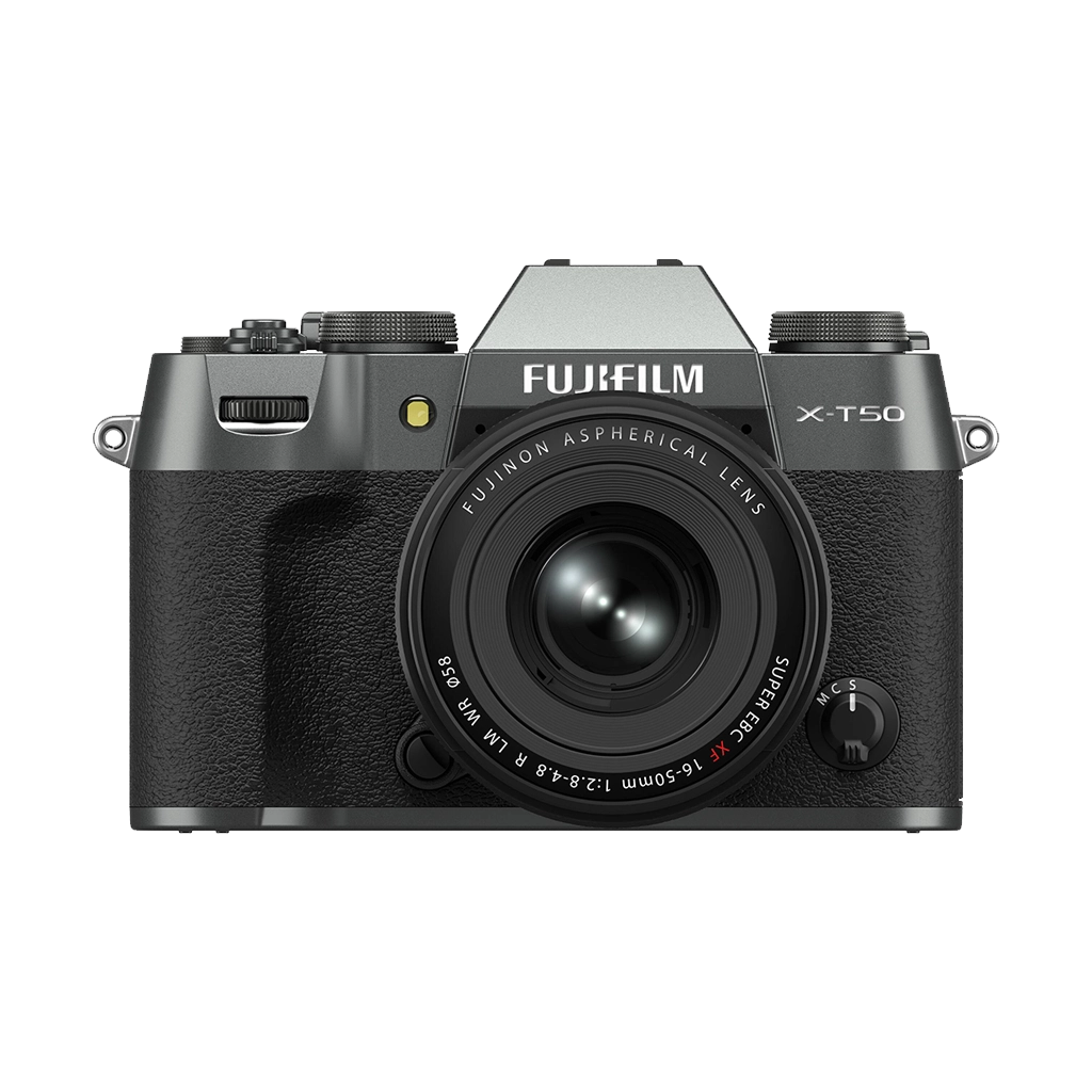 Fujifilm X-T50 Mirrorless Camera with 16-50mm Lens (Charcoal Silver)