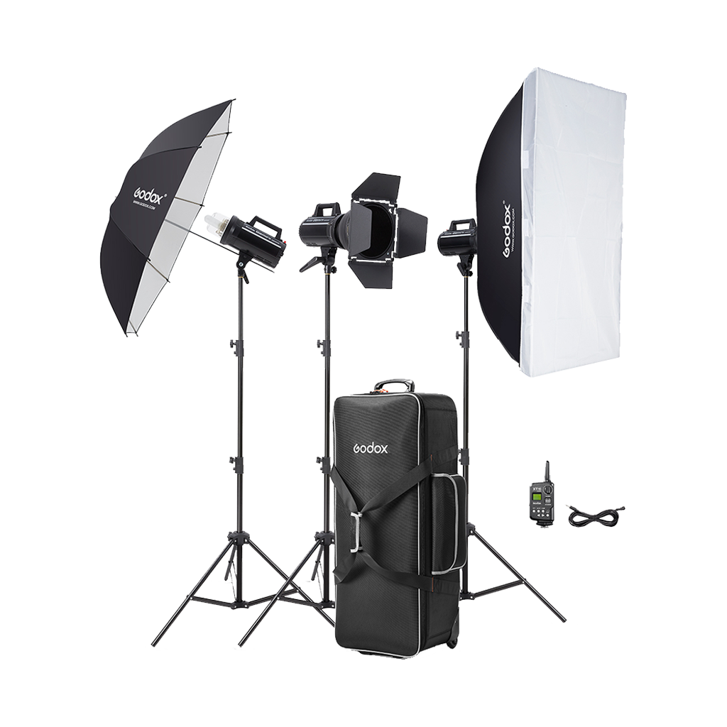 Godox GS400II 3-Light Studio Kit