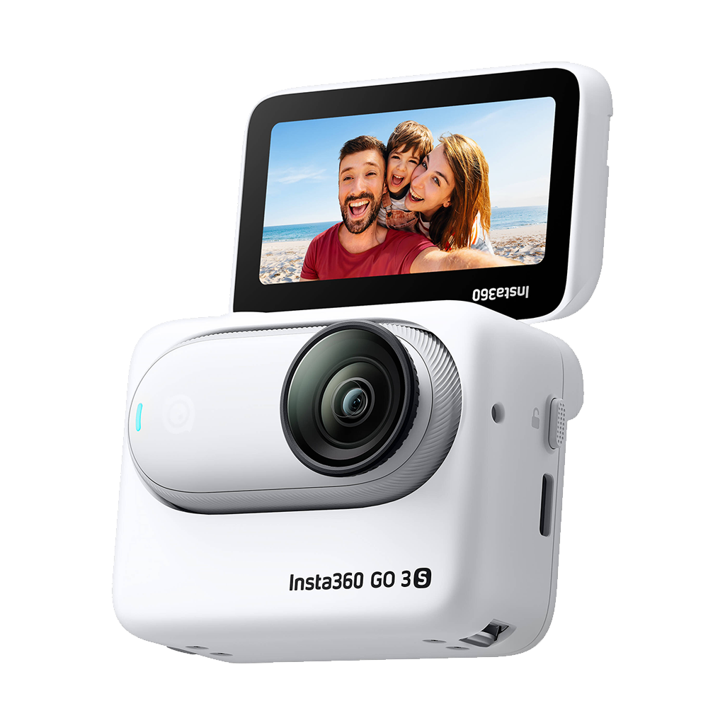 Insta360 GO 3S Action Camera (128GB, Arctic White)