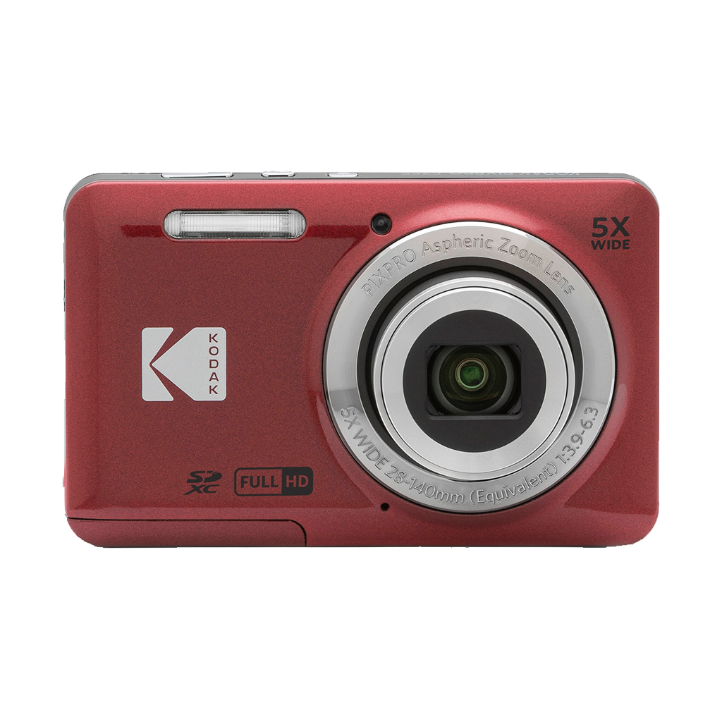 Kodak PIXPRO FZ55 Digital Camera (Red)