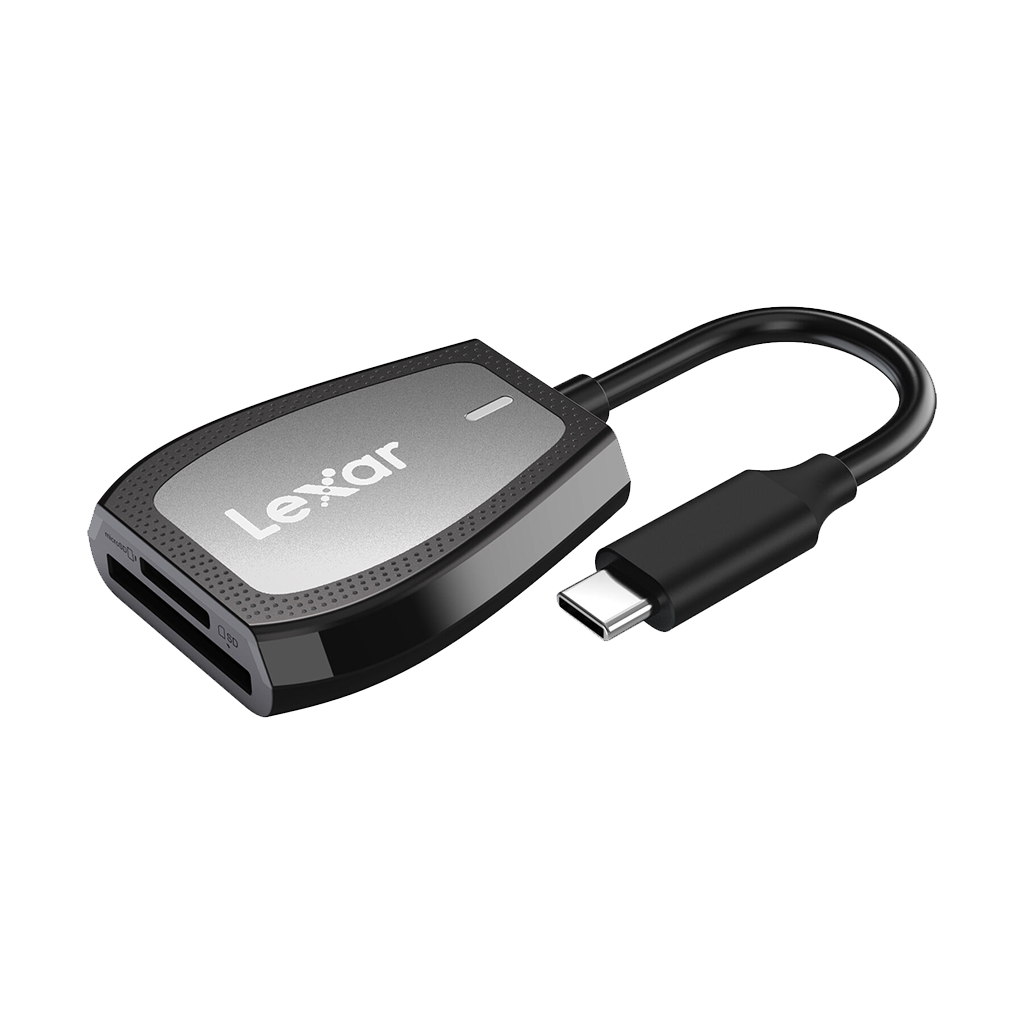 Lexar Professional USB Type-C Dual-Slot Card Reader