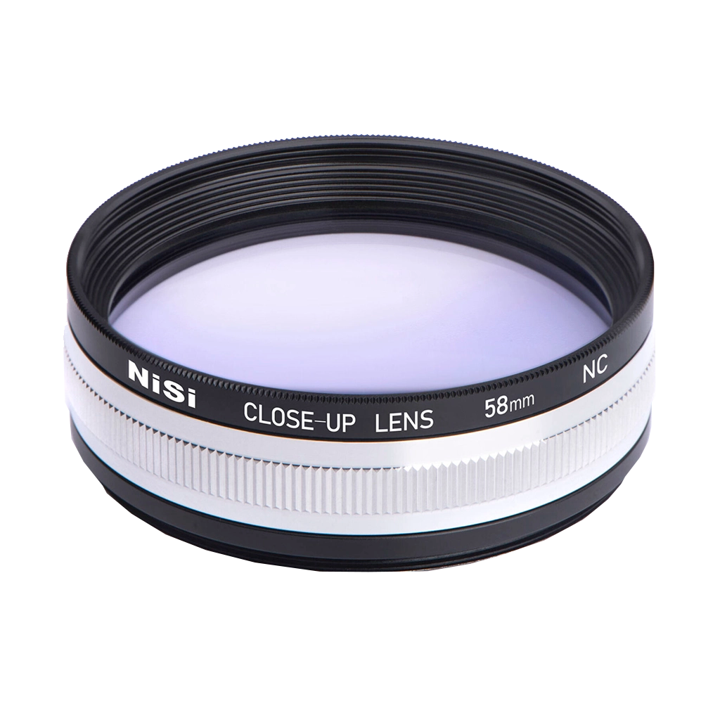 NiSi 58mm Close-Up NC Lens Kit with 49 and 52mm Step-Up Rings