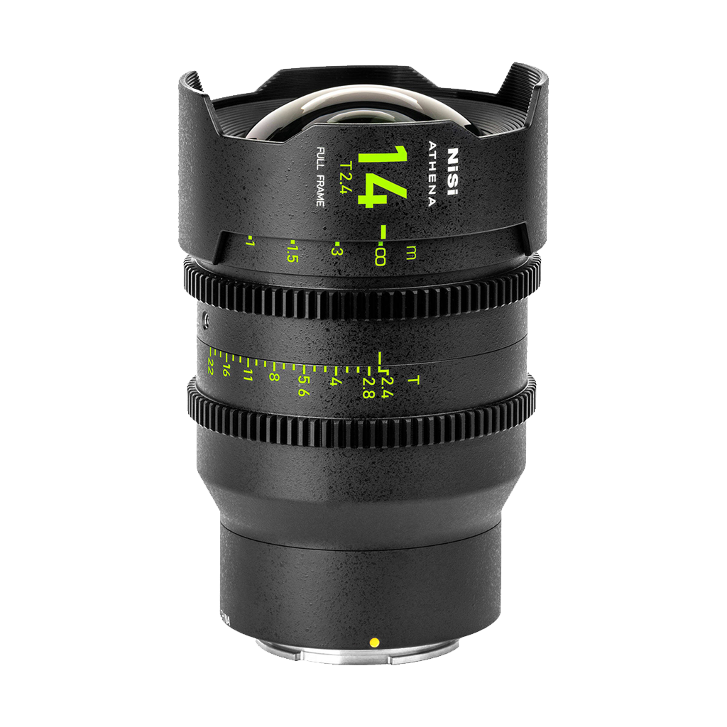 NiSi ATHENA PRIME 14mm T2.4 Full-Frame Lens (Fujifilm G, No Drop-In Filter)