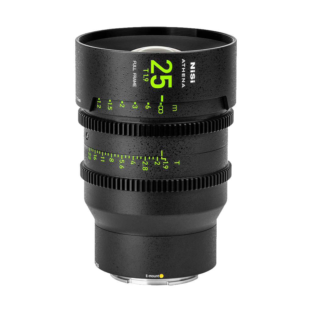 NiSi ATHENA PRIME 25mm T1.9 Full-Frame Lens (E Mount, No Drop-In Filter)