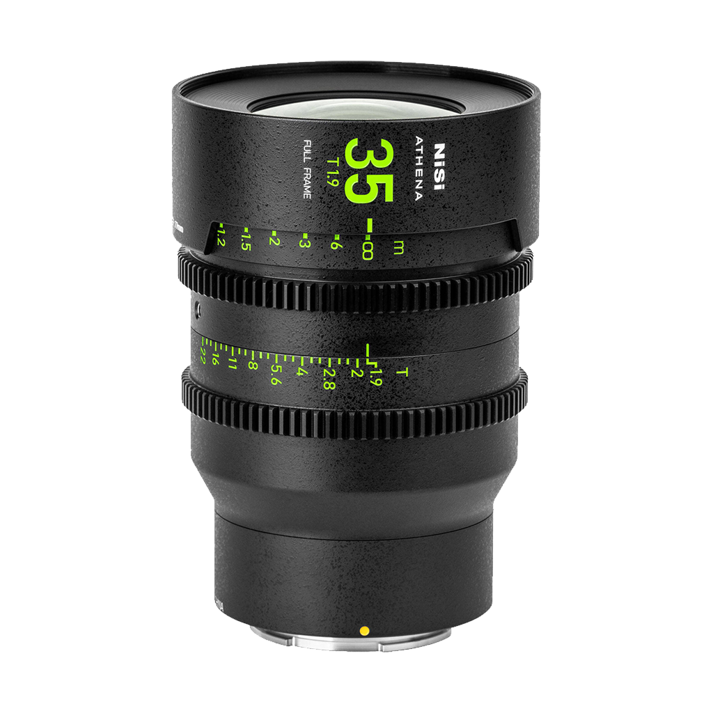 NiSi ATHENA PRIME 35mm T1.9 Full-Frame Lens (Fujifilm G Mount, No Drop-In Filter)