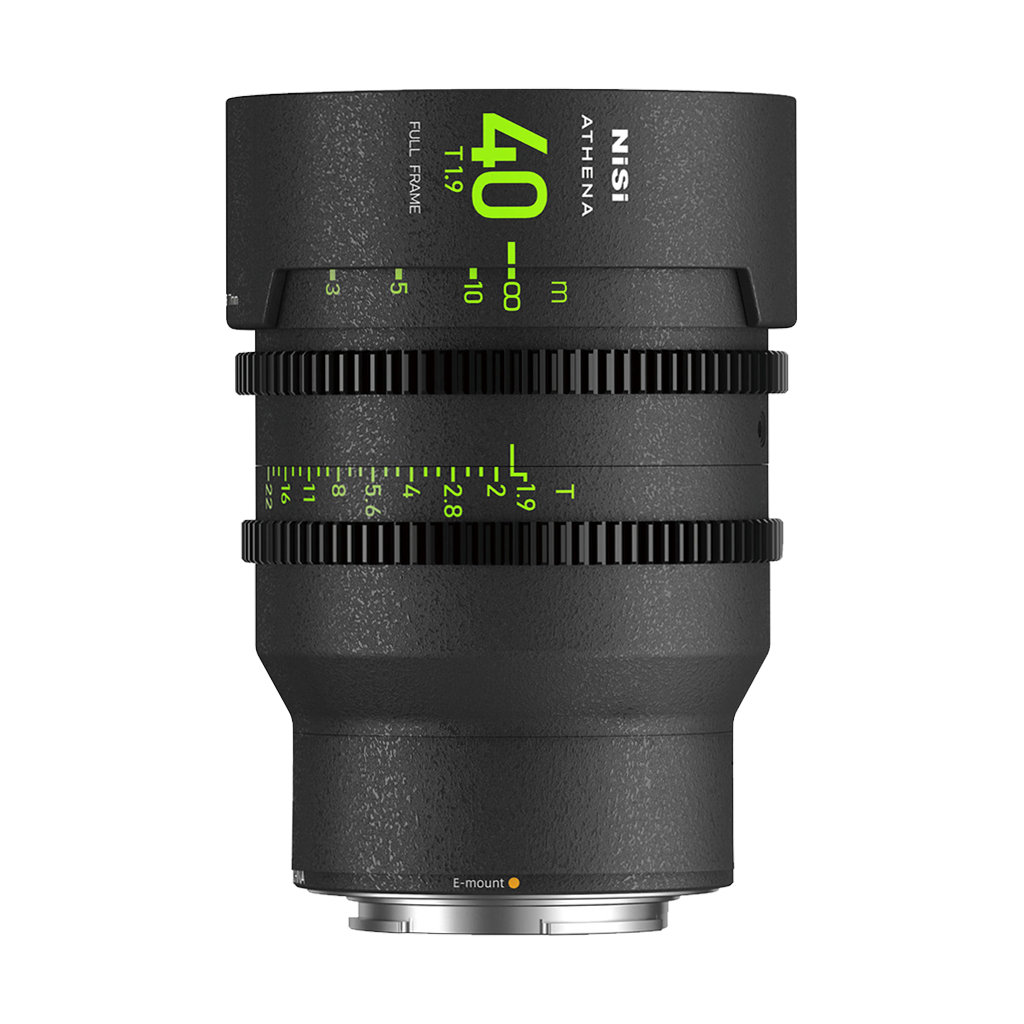 NiSi ATHENA PRIME 40mm T1.9 Full-Frame Lens (E Mount, No Drop-In Filter)