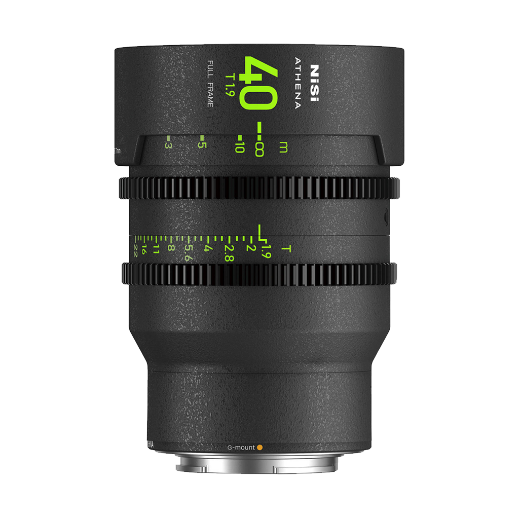 NiSi ATHENA PRIME 40mm T1.9 Full-Frame Lens (Fujifilm G, No Drop-In Filter)