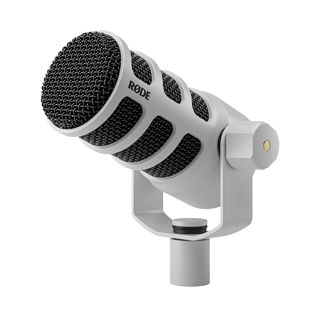 Rode PodMic USB and XLR Dynamic Broadcast Microphone (White)