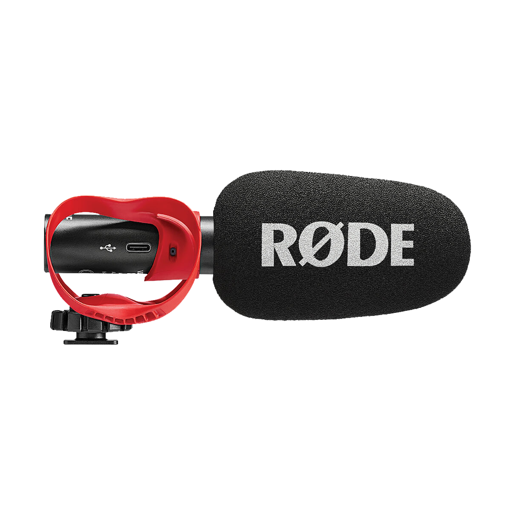 Rode VideoMic GO II-H Ultracompact Analog/USB Camera-Mount Shotgun Microphone