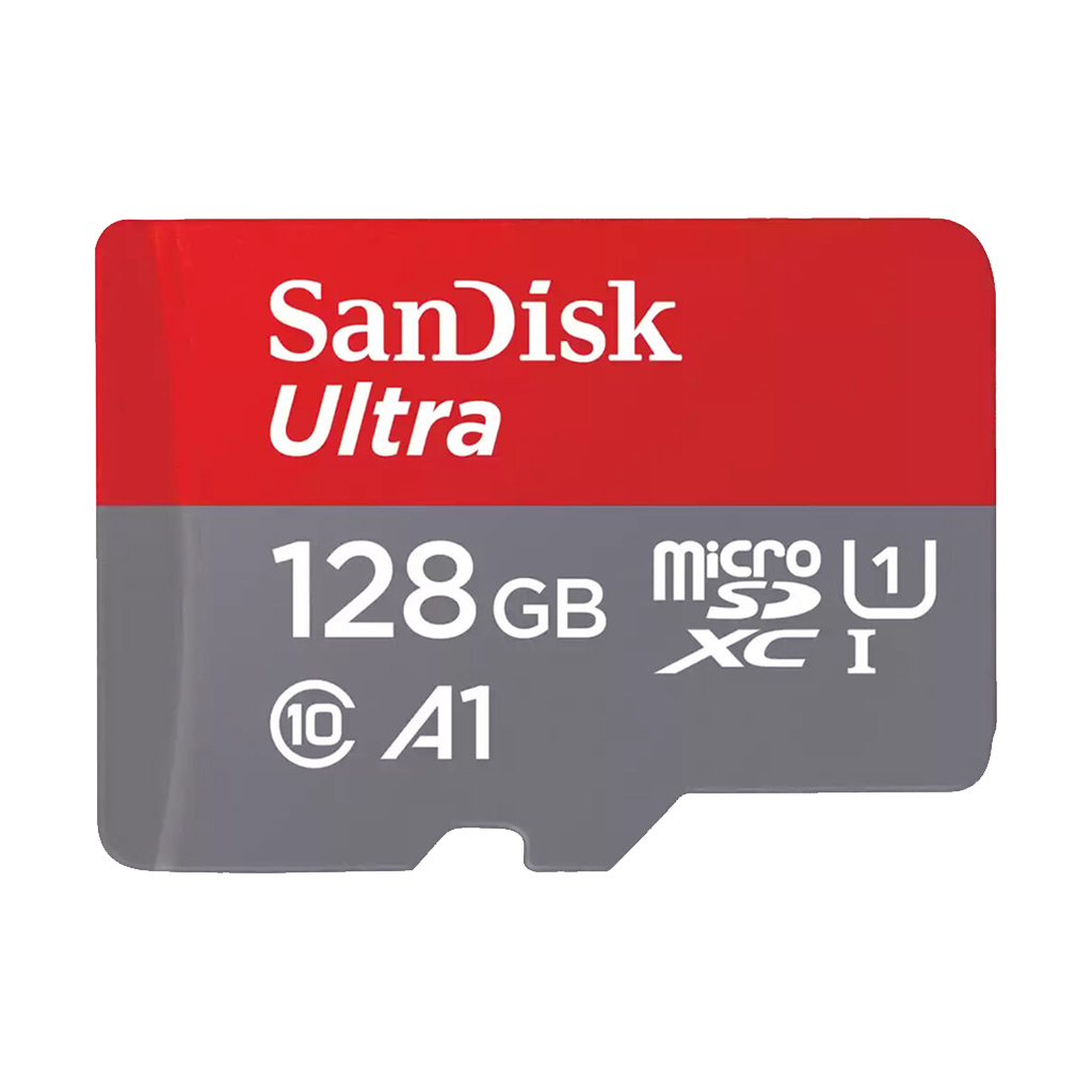 SanDisk 128GB Ultra UHS-I microSDHC Memory Card