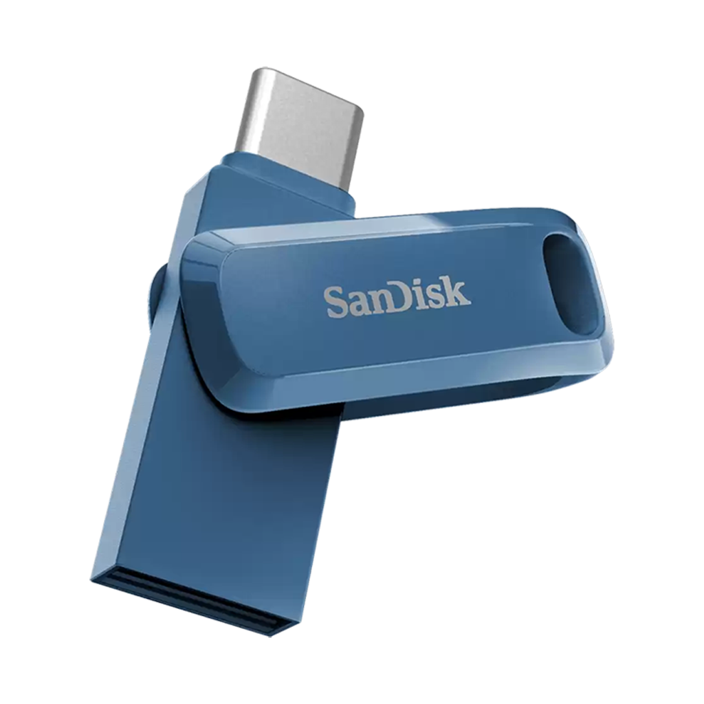 SanDisk 64GB Ultra Dual Drive Go USB Type-C (Navy Blue)