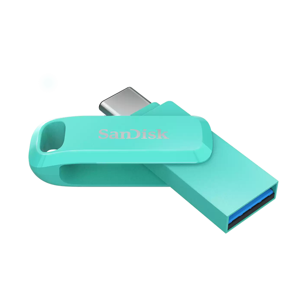 SanDisk 64GB Ultra Dual Drive Go USB Type-C (Tiffany Green)