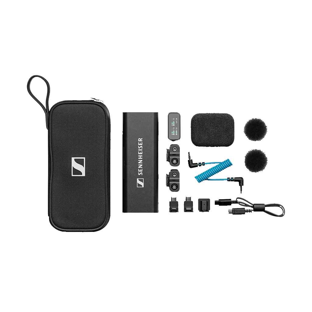 Sennheiser Profile 2-Person Clip-On Wireless Audio System/Recorder for Camera and Smartphone (2.4 GHz)