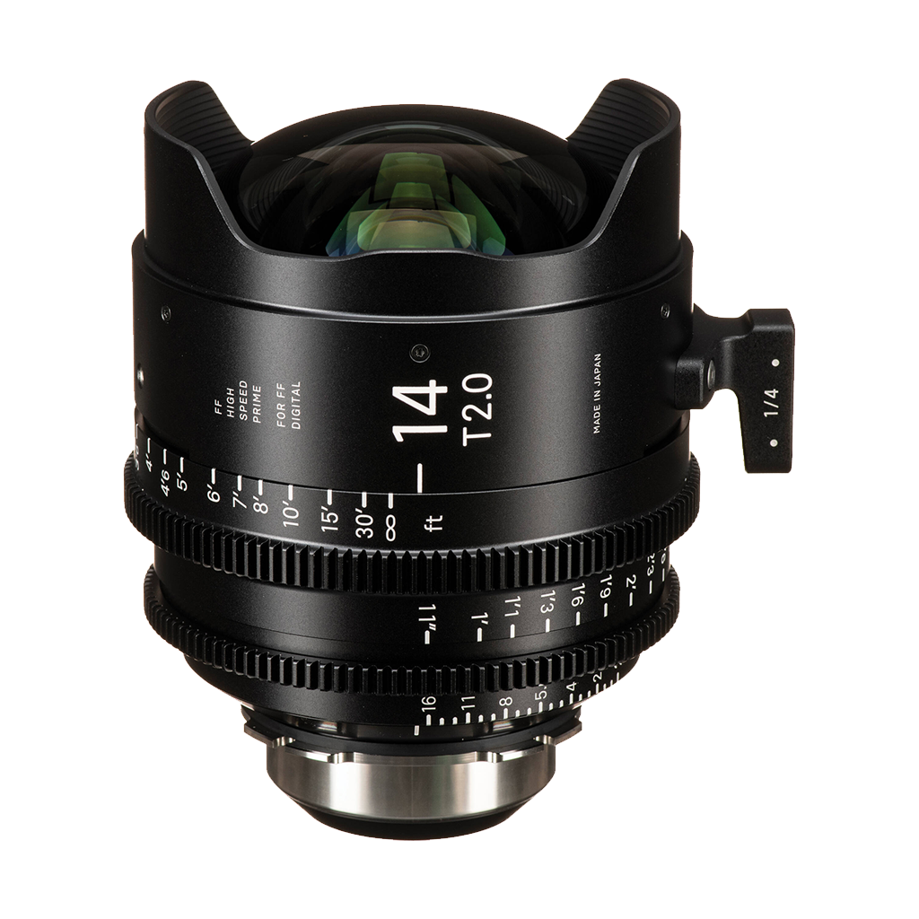 Sigma 14mm T2 FF High-Speed Cine Prime Lens with /i Technology (PL Mount)