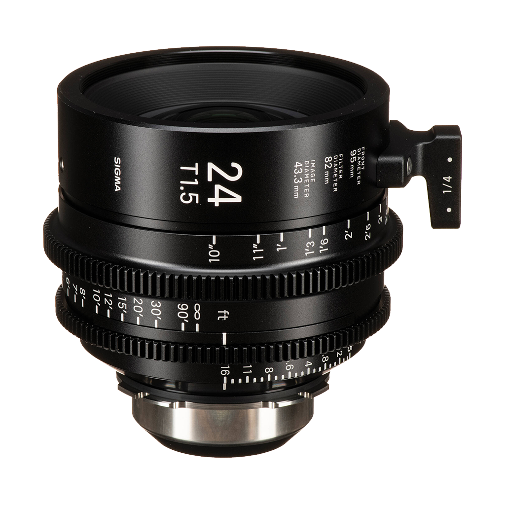 Sigma 24mm T1.5 FF High-Speed Cine Primes with /i Technology (PL Mount)