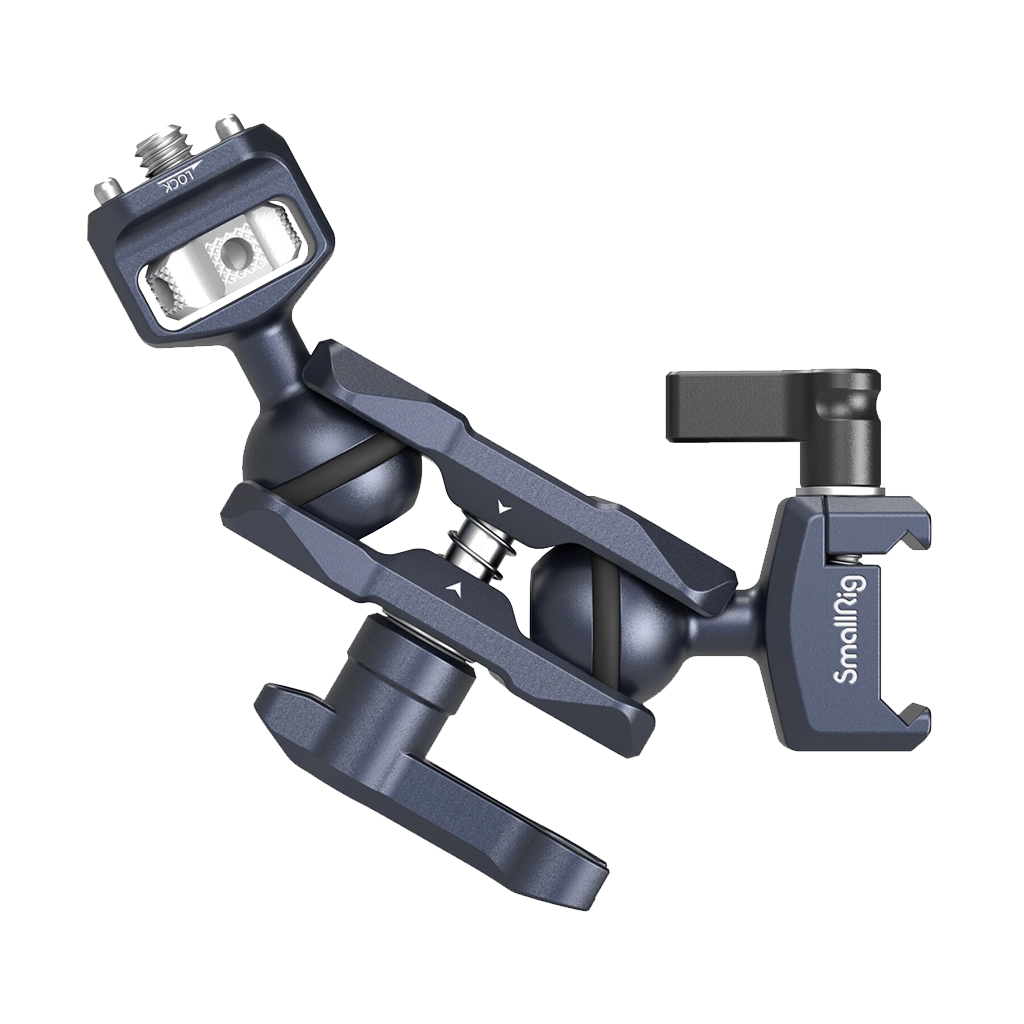 SmallRig Magic Arm with Dual Ball Heads (1/4"-20 Screw and NATO Clamp)