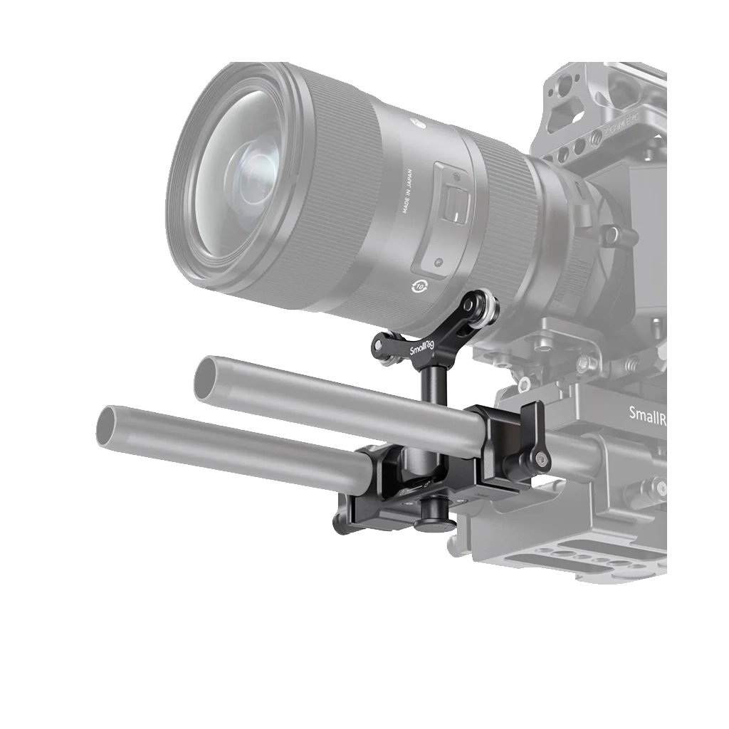SmallRig Universal 15mm LWS Rod Mount Lens Support