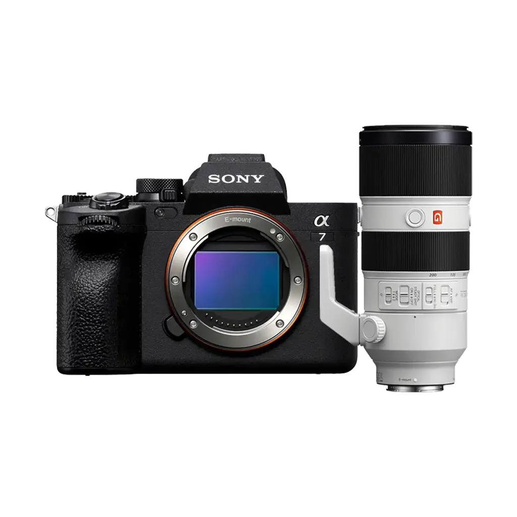 Sony Alpha A7 IV Mirrorless Camera with FE 70-200mm f/2.8 GM Lens