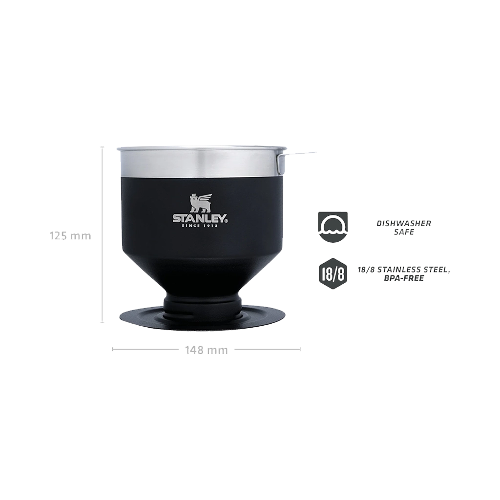 Stanley Classic Perfect-Brew Pour Over (Matte Black Pebble)