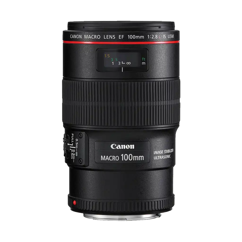 USED Canon EF 100mm f/2.8L IS USM Macro Lens - Rating 7/10 (S41278)