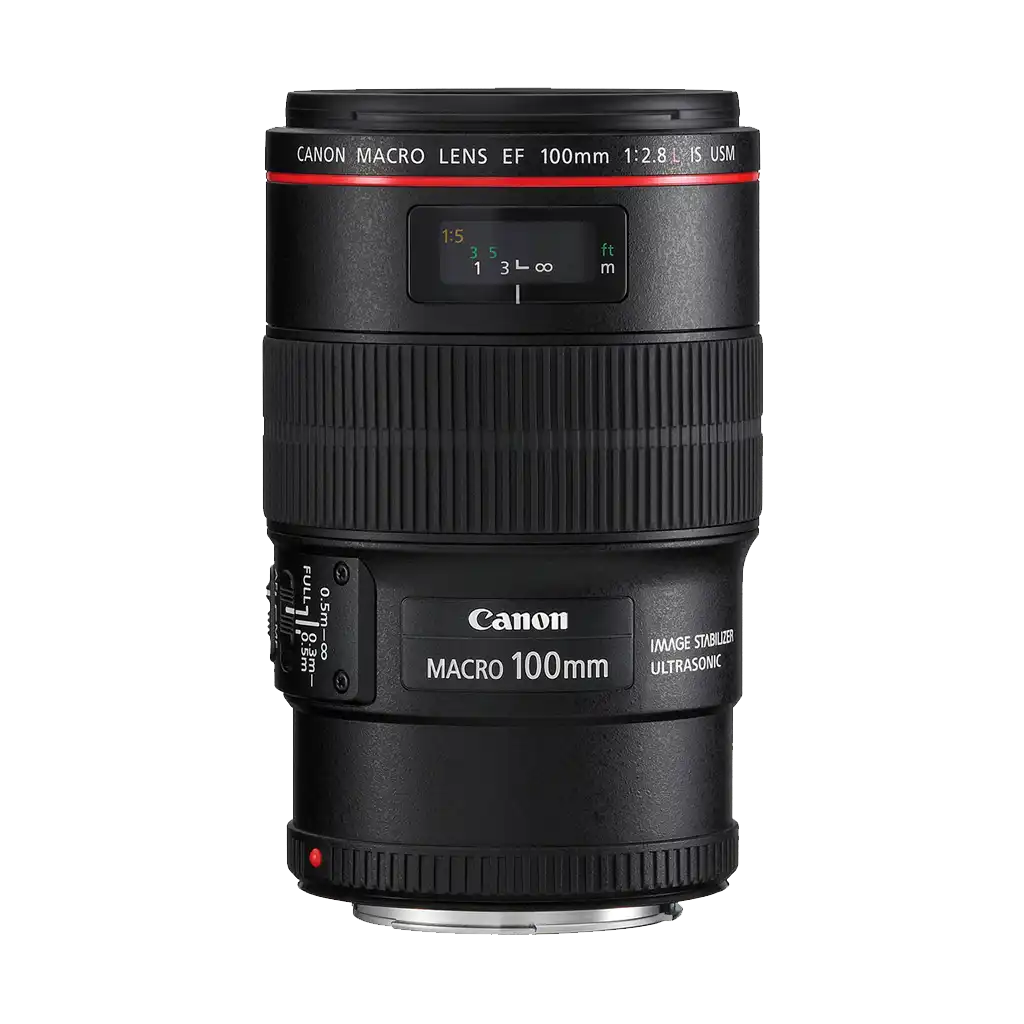 USED Canon EF 100mm f/2.8 L IS USM Macro Lens - Rating 7/10 (S44110)