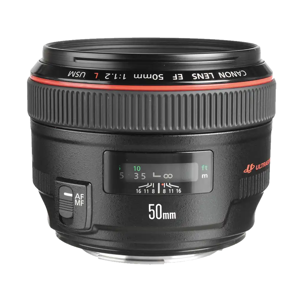 USED Canon EF 50mm f/1.2 L USM Lens - Rating 7/10 (S44040)