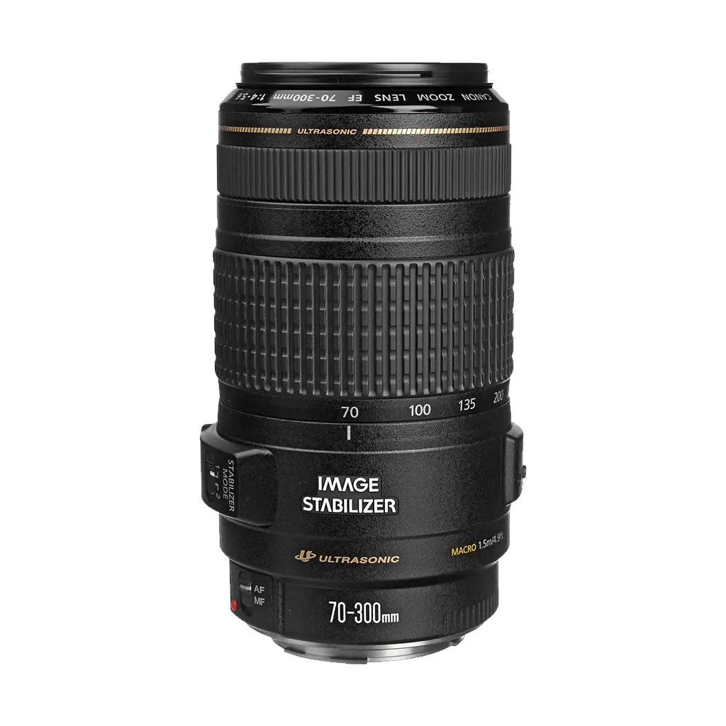 USED Canon EF 70-300mm f/4-5.6 IS USM Lens - Rating 7/10 (S44597)