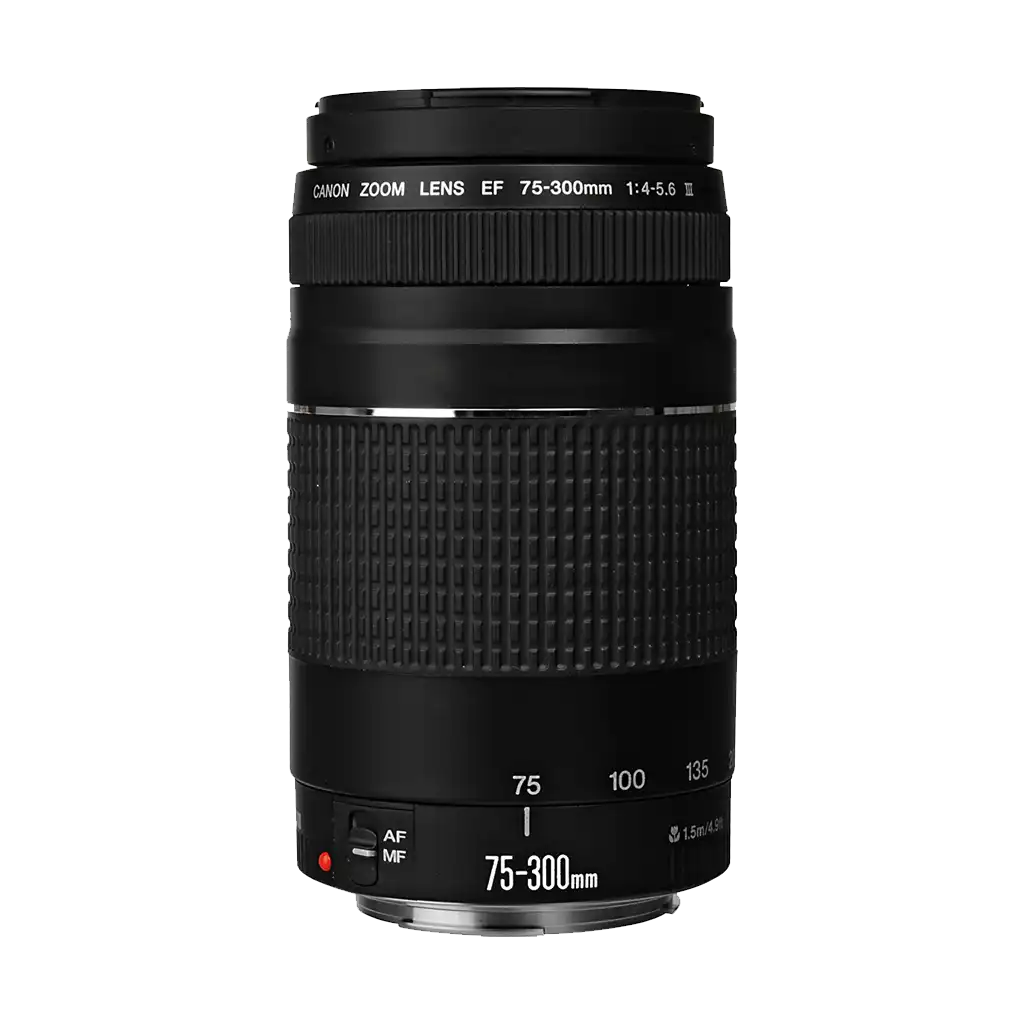 USED Canon EF 75-300mm f/4-5.6 III Lens - Rating 7/10 (S44782)