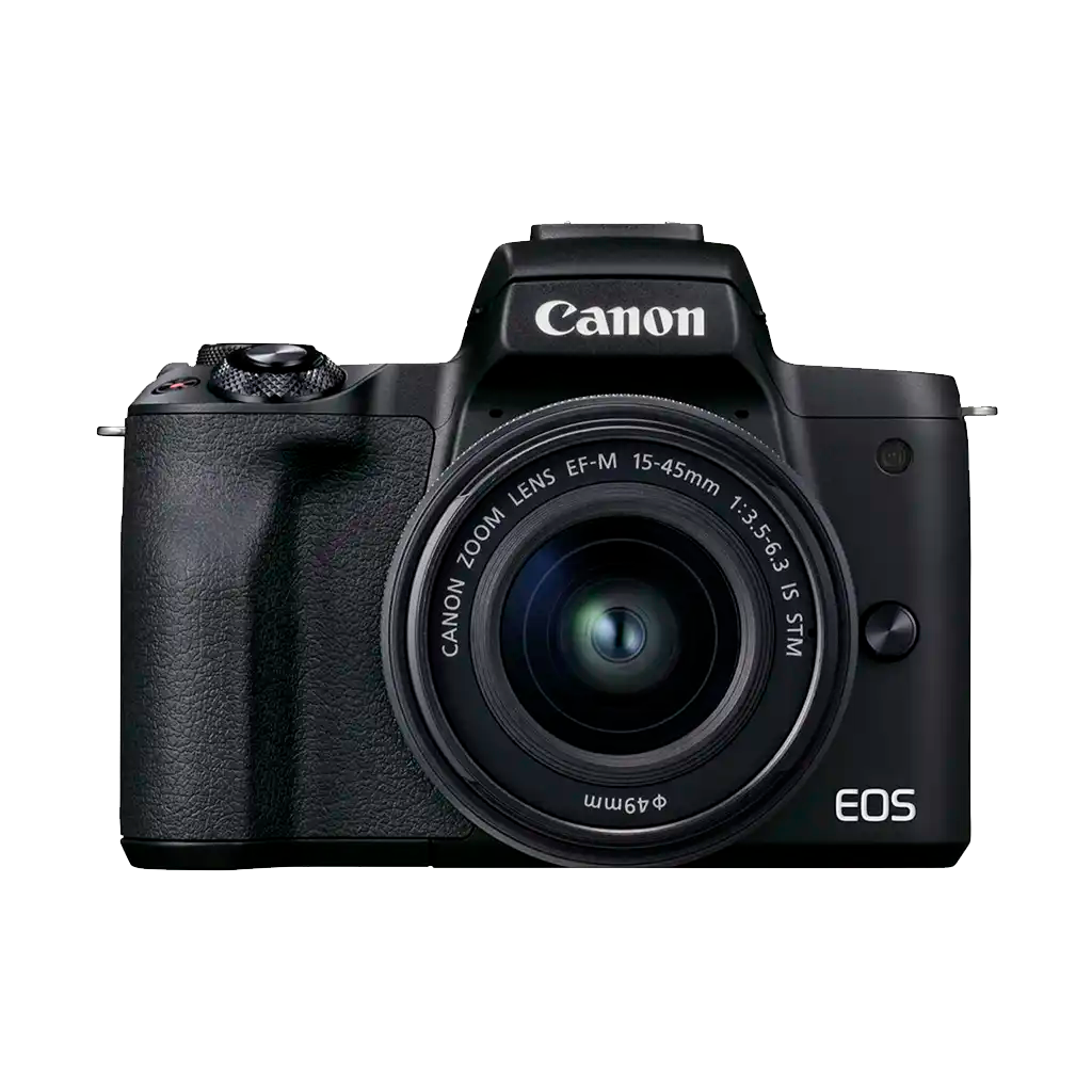 USED Canon EOS M50 Mark Mirrorless Digital Camera with 15-45mm Lens (Black) - Rating 7/10 (S43854)