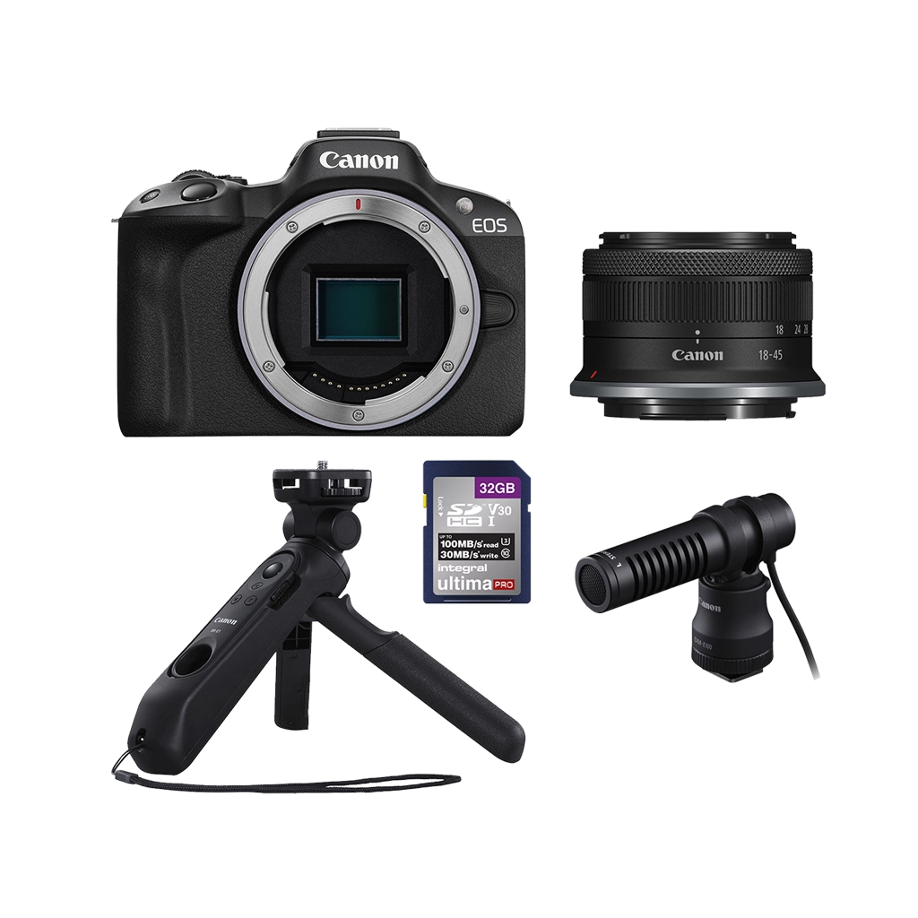 USED Canon EOS R50 Creator Kit - Rating 10/10 (S41175)