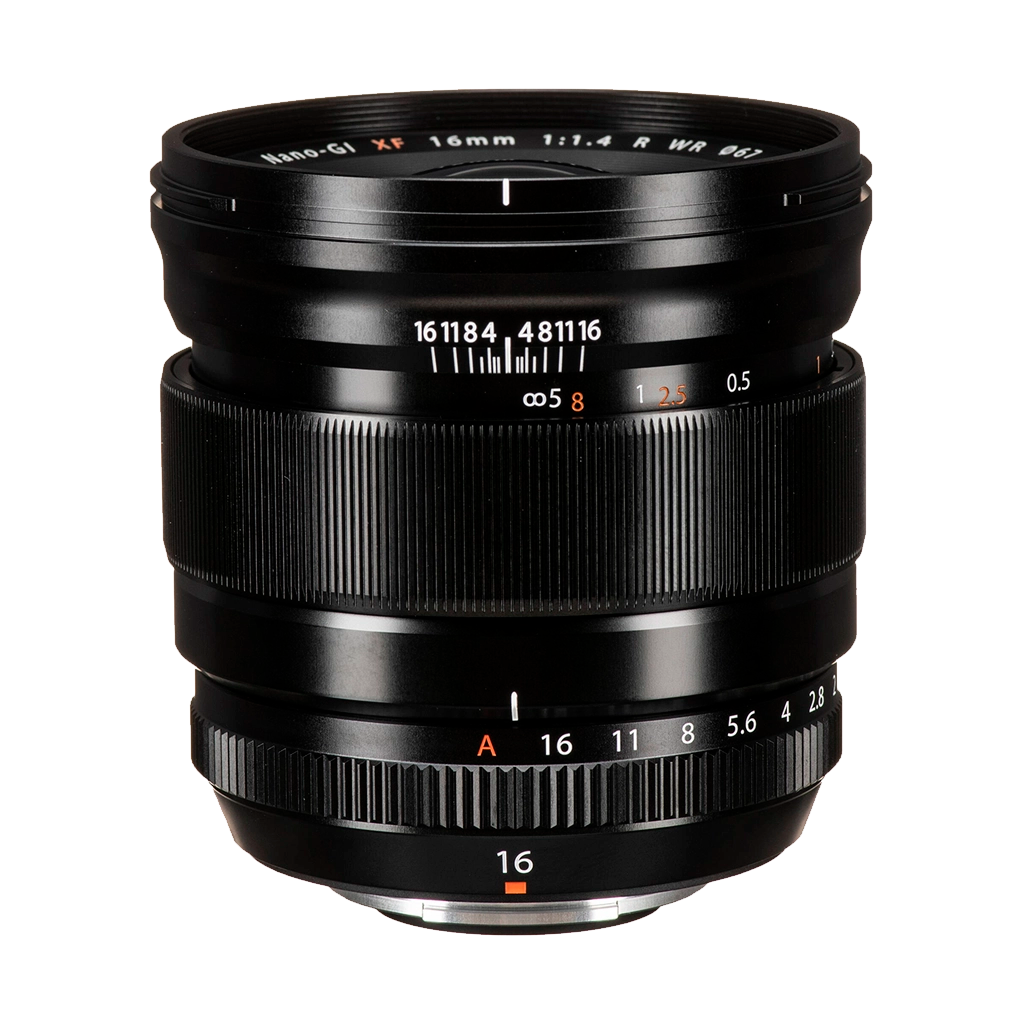 USED Fujifilm XF 16mm F/1.4 R WR Lens - Rating 8/10 (S43445)