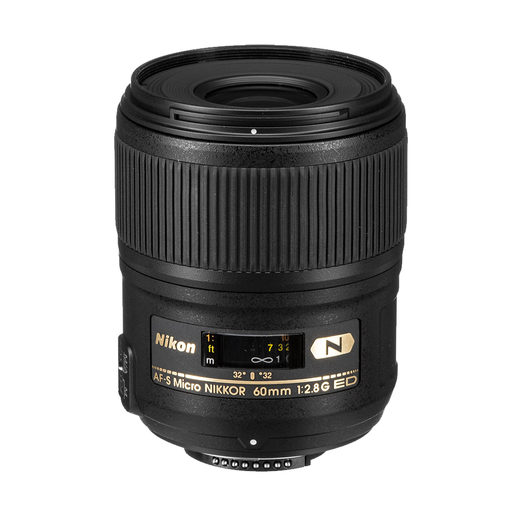 USED Nikon AF-S Micro 60mm f/2.8G ED Lens Rating 7/10 (S42981)