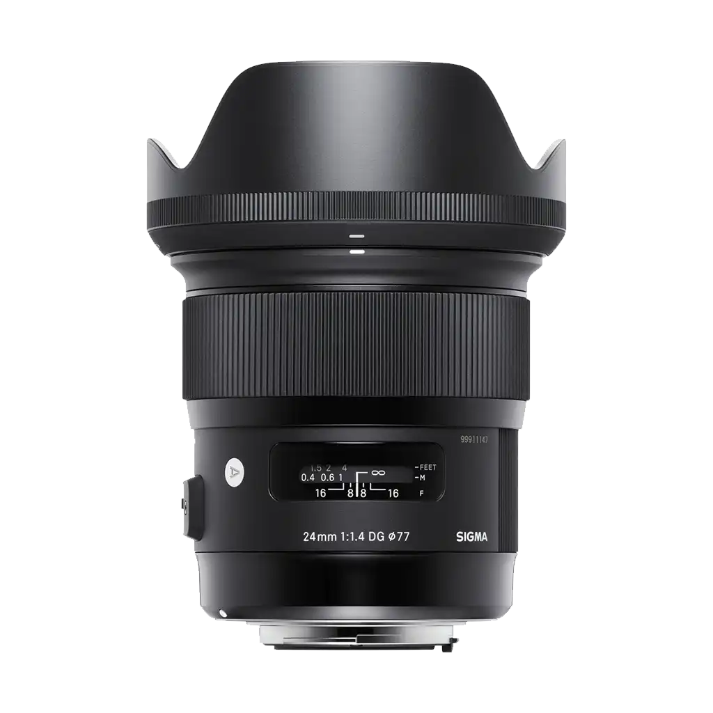 USED Sigma 24mm f/1.4 DG HSM Art Lens (Nikon F) - Rating 8/10 (S40192)