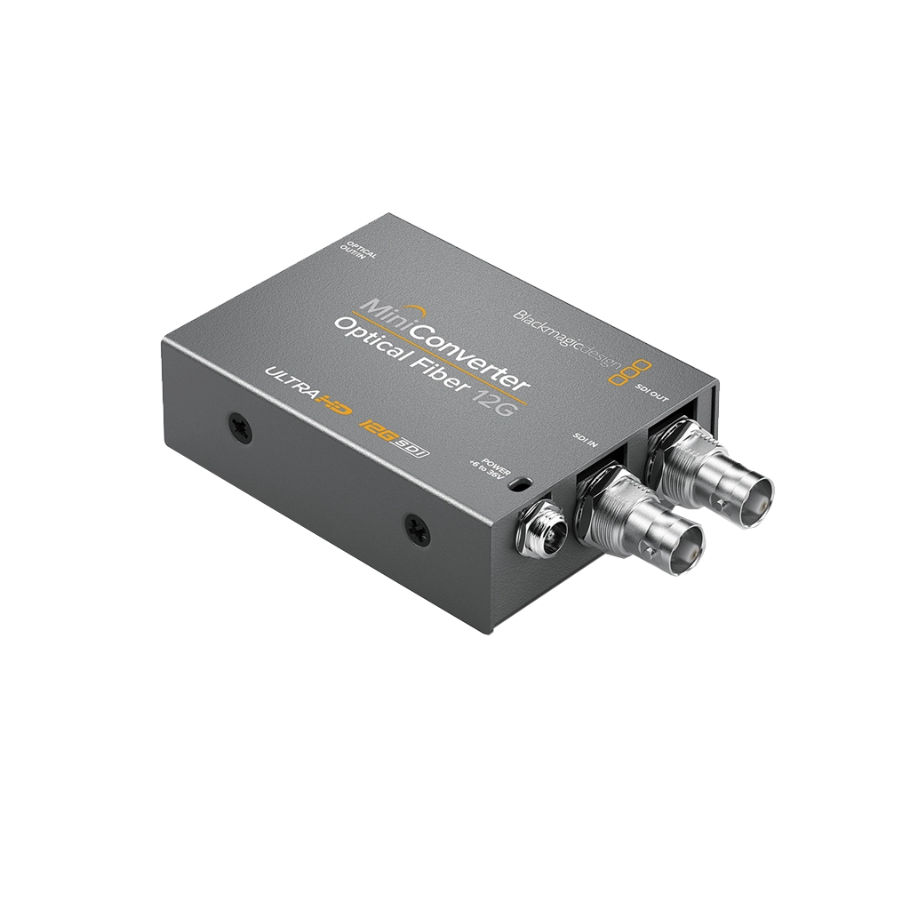 Blackmagic Design Mini Converter Optical Fiber 12G-SDI - Orms Direct ...