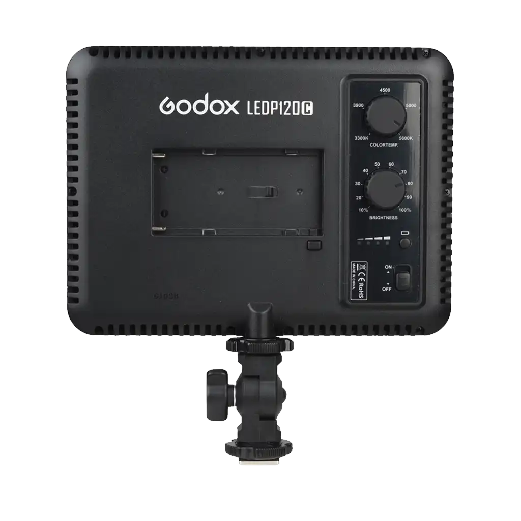 Godox LEDP120C LED Light Panel With L-Series Battery Plate - Orms ...